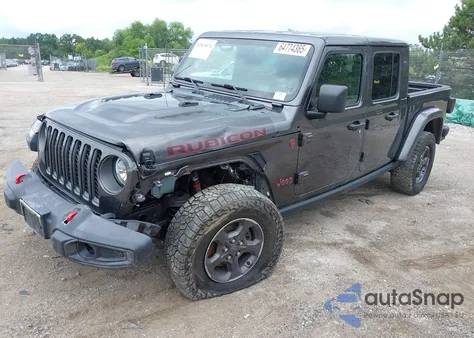 2022 Jeep Gladiator Rubicon 4X4 z USA, uszkodzony, nr VIN 1C6JJTBG7NL115043